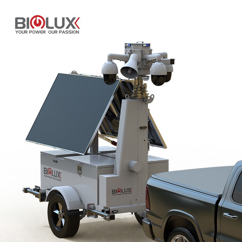 180° Rotatable Solar Panel Trailer For Construction 180° Rotatable Solar Panel Trailer For Construction