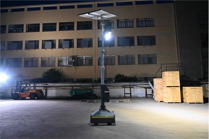 Mobile Solar Skid Light Tower