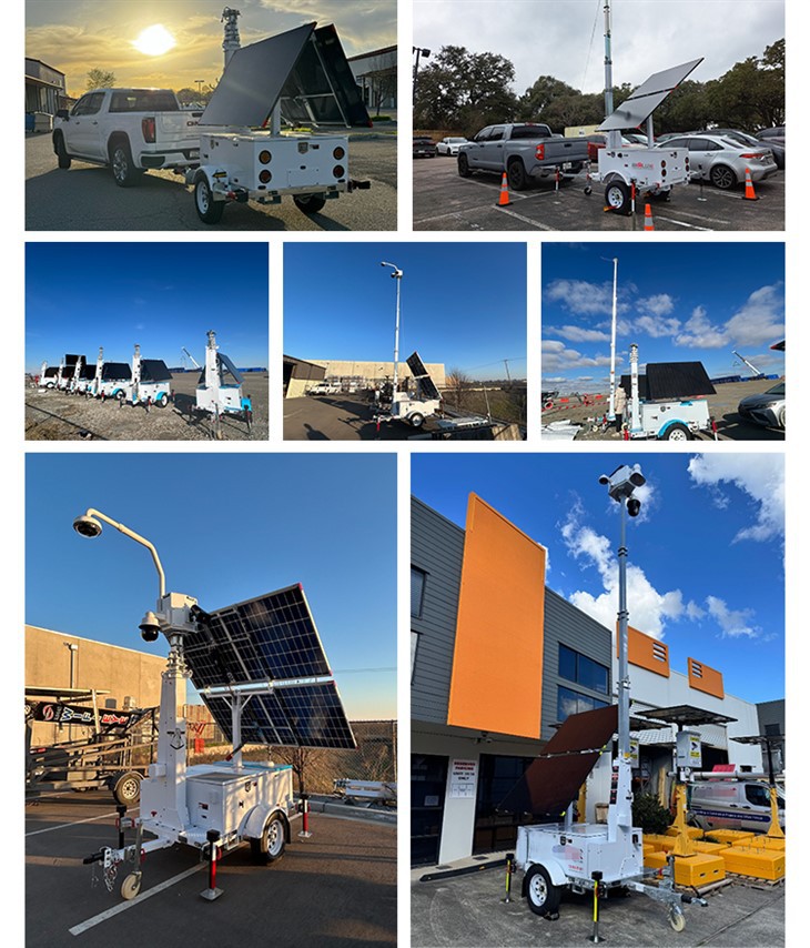 Mobile Solar Security Trailer Mobile Solar Security Trailer