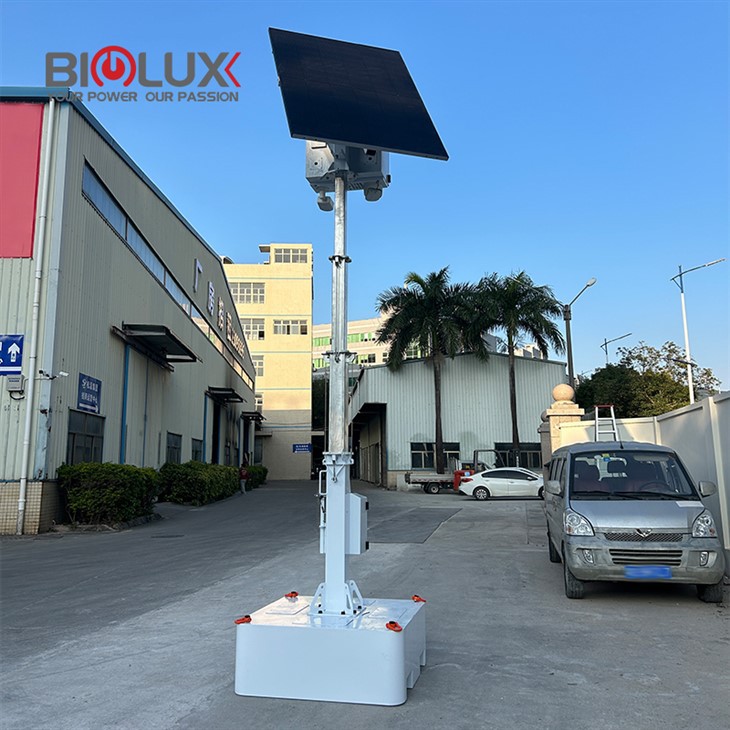 Portable Mobile Solar CCTV Tower price