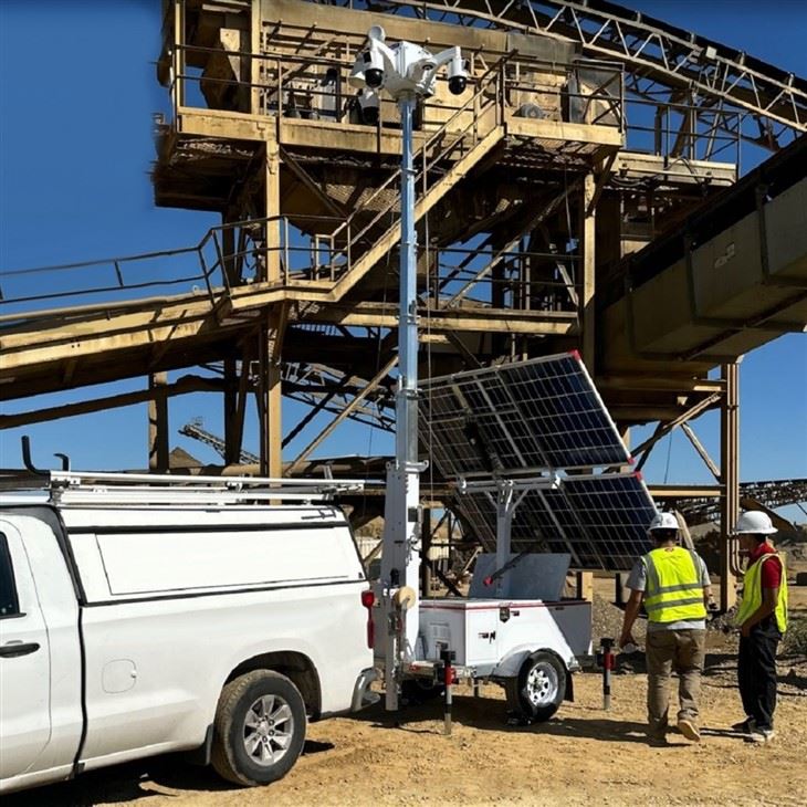 Portable Solar Powered Surveillance Trailer manufacturers