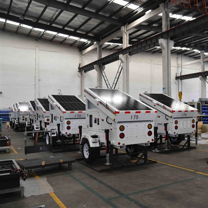 Mobile Solar Generator With Three Panels suppliers